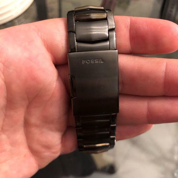 Men's Fossil Twist Automatic Watch with Silver-Tone Dial ME1019 - Picture 5 of 6